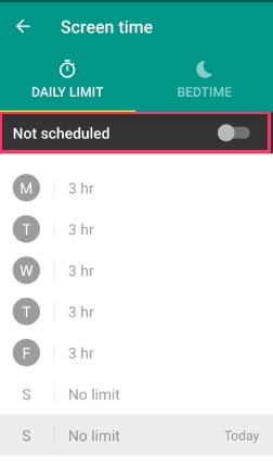 FamilyLink screenshot