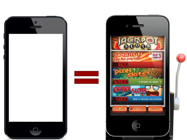 smartphone equals slot machine graphic random rewards techdetoxbox.com