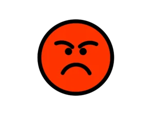 angry emoji
