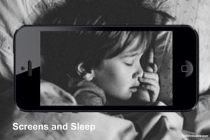 screen time and children's sleep