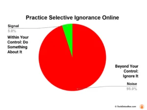 selective ignorance for digital wellbeing techdetoxbox.com