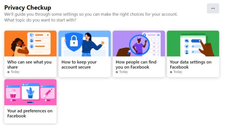 facebook privacy center friction to opt out
