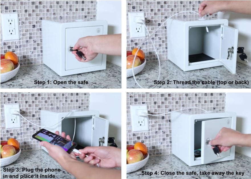 TechDetox Box steps