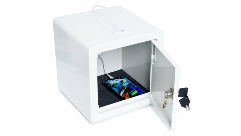 lockable charging station for kids