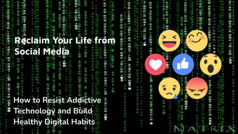 Reclaim Your Life from Social Media digital wellbeing presentation techdetoxbox