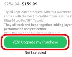 call to action push sale dark pattern