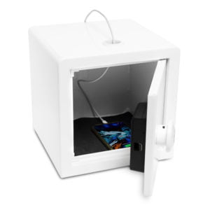 locked phone charging station for kids