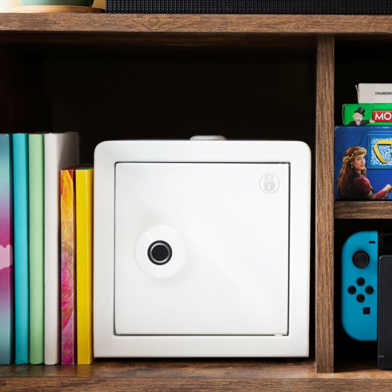 locked phone charging station for kids