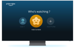 amazon who is watching kid profile