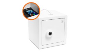locked charging station for phones