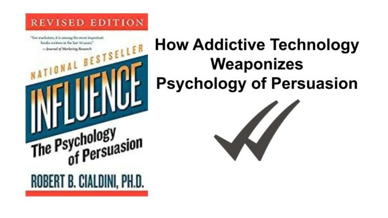 How addictive technology weaponizes psychology of persuasion