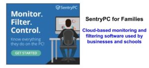 SentryPC parental controls promo